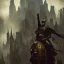 Placeholder: Gotham knights +steampunk+,alphonse mucha,greg rutkowski,matte painting, cryengine