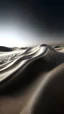 Placeholder: A silver sand wave, with little sparkles. Maximum resolution. Similar to desert sand.