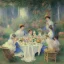 Placeholder: "The Brunch Club" by Monet.