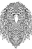 Placeholder: outline art for eagle, white backround, sketch style,only use outline, mandala style,clean line art, mandala backround, no shadows and clear and well outlined