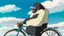 Placeholder: Yeti riding a bicycle, fun, family, award winning, Alberta