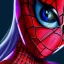 Placeholder: ultra detailed portrait of beautiful Spidewoman , extremely detailed digital painting, extremely detailed face,crystal clear eyes, in the style of robert e howard and pablo oliveira and Ken Kelley and Keith Parkinson ,mystical colors,perfectly centered image, perfect composition, rim light, beautiful lighting,8k, stunning scene, raytracing