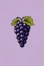 Placeholder: luxury classy grape vector icon logo