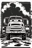 Placeholder: bald boy drive truck
