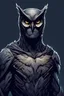 Placeholder: Owlman imágen lineal colorida