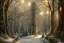 Placeholder: FOREST LANTERN WINTER PATH FALL