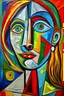 Placeholder: picasso vrouw schilderrij abstract