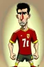 Placeholder: Nicholas Williams Spanish football player cartoon 2d