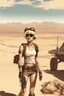 Placeholder: [bokeh] Tank Girl peers out across the blasted desert landscape, her aviator shades shielding her eyes from the blinding glare of sun on sand. The weirder the better, as strange vistas stretch all around under the bleached blue sky. It gets worse every year. They always want something new. Bigger monsters. Odder outsiders eking out survival in the wastes. You dig deeper into my dreams. You feel it, you know... whatever I draw... You know you can stop it... You won't stop it. You live through you