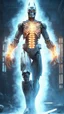 Placeholder: Skeleton batman X Humantorch with ice powers in dark souls , cinematic, 4k, epic Steven Spielberg movie still, sharp focus, emitting diodes, smoke, artillery, sparks, racks, system unit, motherboard, by pascal blanche rutkowski repin artstation hyperrealism painting concept art of detailed character design matte painting, 4 k resolution blade runner