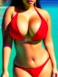 Placeholder: curvy-latina-in-swimsuit-posing-close-up