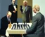 Placeholder: Putin, President Xi Of China And Joe Biden Play Chess With A Pigeon,Complex Surgical Instruments,A Newborn Boy,Minimalism,Painting By Lucian Freud,Rene Magritte,Adrian Ghenie,Michelangelo,Salvador Dali,Pablo Picasso