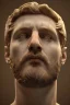 Placeholder: Realistic image, Roman sculpture made in marble with gold veins, Lionel messi, gold laurel leaves crown, waist up portrait,marble material, gold ornaments, Renaissance style, sun rays background, epic, celestial, cinematic lighting, God lights, 4k resolution, smooth details, soft lighting, unreal engine 5, art station, substance 3d.