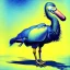 Placeholder:  Shoebill stork Bird by Van Gogh