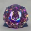 Placeholder: transparent multicolor crystal rose