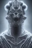 Placeholder: evil berserker, alien, tron, bitcoin eyes, 8k, finely detailed, photo realistic, hr giger