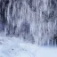 Placeholder: winter landscape, bells, glimmering, ice, crystals