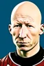 Placeholder: Brad Guzan American football player cartoon 2d