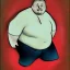 Placeholder: the fattest french man