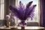 Placeholder: a beautiful, lifelike feather bouquet in purple with a lifelike eye in the centre in a beautifu vase in an elegant room S<AI Nikon D850 highly detailed digital painting sharp focus elegant intricate photorealistic 4k very attractive beautiful dynamic lighting award winning fantastic view crisp quality Unreal Engine very cute cinematic postprocessing acrylic art in sunshine