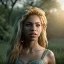 Placeholder: Shakira, 40 years old, artist, Realistic image, waist up portrait.eyes make up, perfect, glow, circle iris. concept art, smooth, unreal engine 5, god lights, ray tracing, RTX, lumen lighting, ultra detail, volumetric lighting, 3d, finely drawn, high definition, 4k.