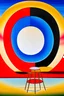 Placeholder: Blood and sky and Circle and heart and chair and lines and Triangle and style Georgia O’Keeffe