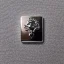 Placeholder: peugeot metal lion logo square badge