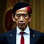 Placeholder: Joko Widodo The president of Republic Indonesia in militiary bloodpunk style