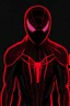 Placeholder: Spider-Man in black and red Montsuki