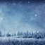 Placeholder: winter landscape, crystal, stars, dreamlike