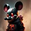 Placeholder: zombie mickey mouse, photorealism, horror, evil, hungry, rotted, high resolution