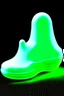 Placeholder: Ghost shaped like the bottom of a shoe. Use only 3 colours