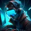 Placeholder: Gamer cyber 3D