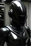 Placeholder: black Extra-terrestrial armor with a mirror on the head