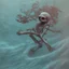 Placeholder: skeleton surfer by james jean