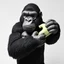 Placeholder: gorilla sparing glue by kaws