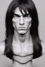 Placeholder: Appearance: Ari has a mixed-race skin tone with a light brown complexion. He has dark hair in a page boy haircut, and his hair length could be somewhere in-between long and short. His face is thin with high cheekbones and dark eyes that are often full of emotion. He stands at around 5 feet 7 inches tall, with a lean build that suggests he doesn't engage in a lot of physical activity.