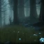 Placeholder: Dark souls horrific forest,unreal engine 5, 8k resolution, photorealistic, ultra detailed