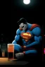 Placeholder: Depressive superman night tokio drinks