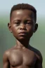 Placeholder: african baby head portrait, warrior costume, village, meditation, woods, cyberpunk, 8k quality