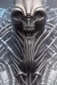 Placeholder: evil berserker, alien, tron, 8k, finely detailed, photo realistic, gothic, hr giger