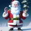 Placeholder: Santa surfing a big wavew. character design by cory loftis, fenghua zhong, ryohei hase, ismail inceoglu and ruan jia. unreal engine 5, artistic lighting, highly detailed, photorealistic, fantasy