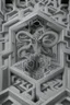 Placeholder: hexagon chrome labyrinth featuring illithid in the style of escher, 8k, trending art