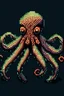 Placeholder: pixelized octopus
