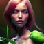 Placeholder: plant girl, digital art, octane render, redshift render,ambient lighting