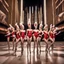 Placeholder: Radio City Music Hall Rockettes after the apocalypse