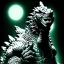 Placeholder: Full Drawing of Godzilla Rembrandt Style