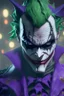 Placeholder: the joker in the style of batman ninja, anime, depth of field, nvidia graphics