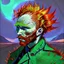 Placeholder: NFT, Red self portrait punk Vincent van Gogh, red spikey mohawk, red leather punk jacket, painted by van Gogh, in the style of beeple and bosslogic, trending on opensea NFT marketplace; minted on Ethereum network with Ethereum cryptocurrency