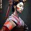 Placeholder: Beautiful geisha samurai